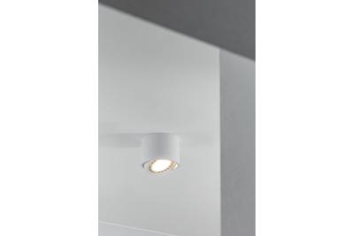 Decor Lampă de tavan ISUMI cu unghi reglabil, din aluminiu, 130x100 IP20 ES111 GU10 alb rotund. 1208963895