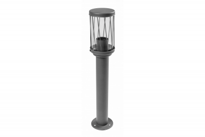 Decor KERTA-P 50 lumina de grădină E27 MAX.12W IP44 AC220-240V 50-60Hz baliză grafit 1208963907