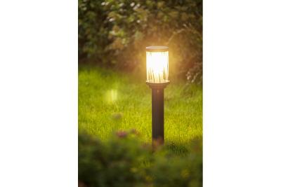 Decor KERTA-P 50 lumina de grădină E27 MAX.12W IP44 AC220-240V 50-60Hz baliză grafit 1208963907