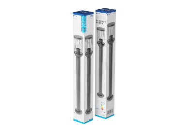 Decor Lumină de grădină KERTA-P 80 E27 MAX.12W IP44 AC220-240V 50-60Hz, stâlp de iluminat, culoare grafit 1208963908