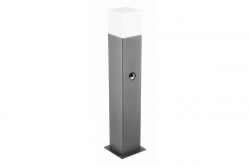 Decor Luminarul de grădină LARGO-P PIR 50 E27 MAX.15W IP44 AC220-240V 50-60Hz post grafit 1208963920