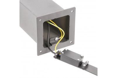 Decor Luminarul de grădină LARGO-P PIR 50 E27 MAX.15W IP44 AC220-240V 50-60Hz post grafit 1208963920
