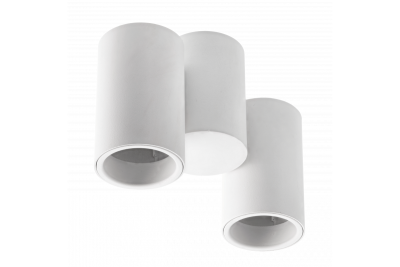 Decor Lustră de tavan LUPO din aluminiu 17.5x5.6x11.5 IP20 2*GU10 max. 50W rotundă albă. 1208963925