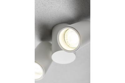 Decor Lustră de tavan LUPO din aluminiu 17.5x5.6x11.5 IP20 2*GU10 max. 50W rotundă albă. 1208963925