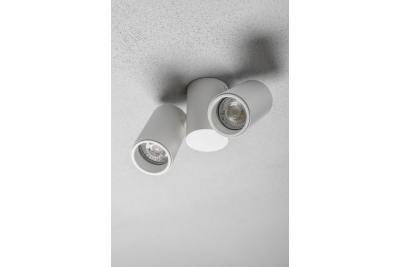 Decor Lustră de tavan LUPO din aluminiu 17.5x5.6x11.5 IP20 2*GU10 max. 50W rotundă albă. 1208963925