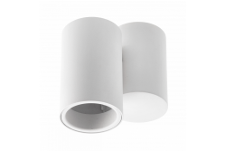 Decor Lustră de tavan LUPO din aluminiu 11.6x5.6x11.5 IP20 1*GU10 max. 50W rotundă albă 1208963927