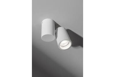 Decor Lustră de tavan LUPO din aluminiu 11.6x5.6x11.5 IP20 1*GU10 max. 50W rotundă albă 1208963927