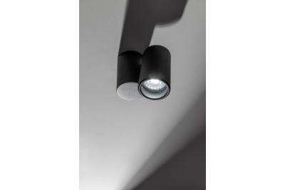 Decor Lustră de tavan LUPO din aluminiu 11.6x5.6x11.5 IP20 1*GU10 max. 50W rotundă neagră 1208963928