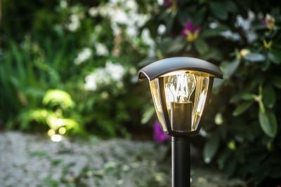 Decor Luminară de grădină MARINA-P E27 MAX.20W IP54 AC220-240V 50-60Hz stâlp negru 1208963931