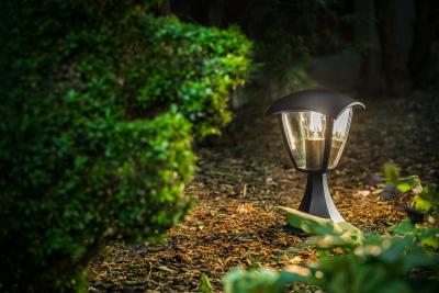 Decor Luminară de grădină MARINA-PS E27 MAX.20W IP54 AC220-240V 50-60Hz stâlp 30cm negru 1208963932