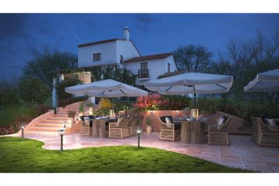 Decor Lumină de grădină MARINA-AU E27 MAX.20W IP54 AC220-240V 50-60Hz aplique superioară dreaptă neagră. 1208963933