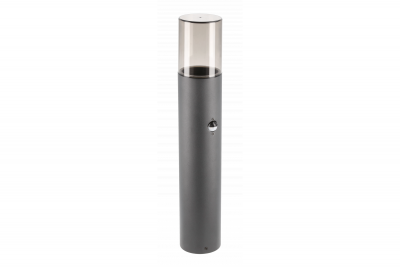 Decor Luminarul de grădină MEDIO-P 50 PIR E27 MAX.15W IP54 AC220-240V 50-60Hz post grafit 1208963940