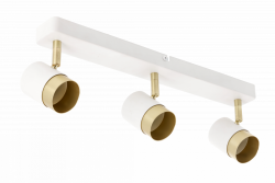 Decor Lustră de tavan ORIO din aluminiu 43.0x5.5x14.0 IP20 3*GU10 max. 50W rotundă albă 1208963966