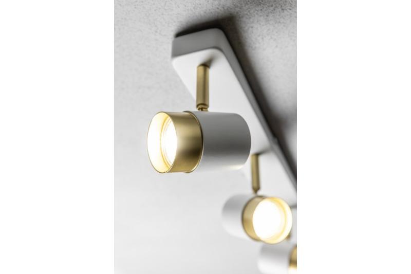 Decor Lustră de tavan ORIO din aluminiu 43.0x5.5x14.0 IP20 3*GU10 max. 50W rotundă albă 1208963966