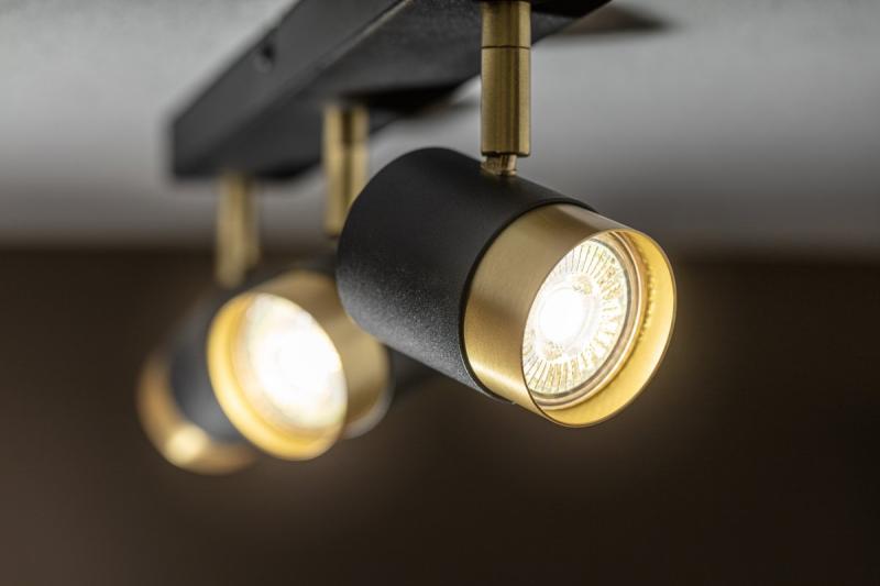 Decor Lustră de tavan ORIO din aluminiu 43.0x5.5x14.0 IP20 3*GU10 max. 50W rotundă neagră 1208963967