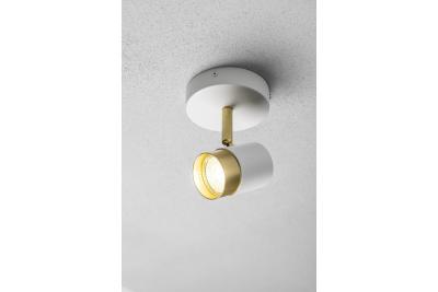 Decor Lustră de tavan ORIO din aluminiu 11.6x5.6x11.5 IP20 1*Gu10 max. 50W alb rotund 1208963968