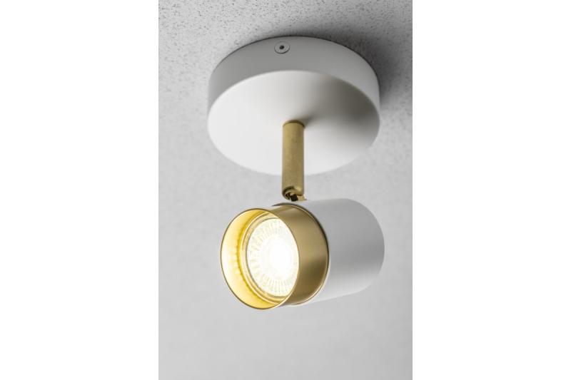 Decor Lustră de tavan ORIO din aluminiu 11.6x5.6x11.5 IP20 1*Gu10 max. 50W alb rotund 1208963968