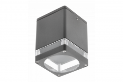 Decor Luminară de tavan RIVEN alum 102x120 IP54 maxim 35W pătrată, culoare grafit 1208963983