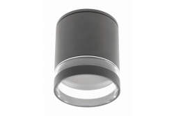 Decor Luminară de tavan RIVEN alum 102x120 IP54 MAX.35W rotundă grafit 1208963984
