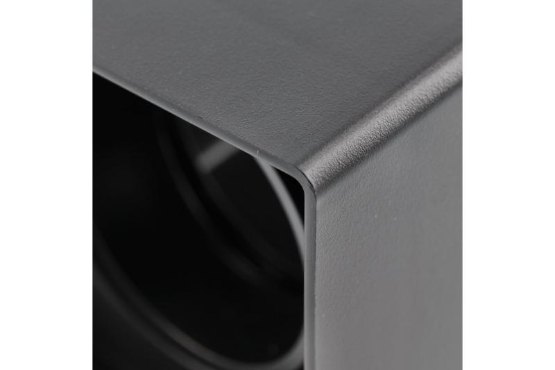 Decor Lustră de tavan RESTO PC 80x80x125mm IP20 max 20W pătrată, neagră. 1208963987