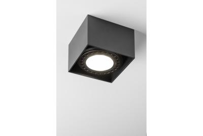 Decor Lustră de tavan SAKURA aluminiu 120x120x85 IP20 ES111 GU10 pătrată neagră. 1208963991