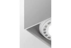 Decor Lustră de tavan SAKURA aluminiu 120x120x85 IP20 ES111 GU10 pătrată albă. 1208963992