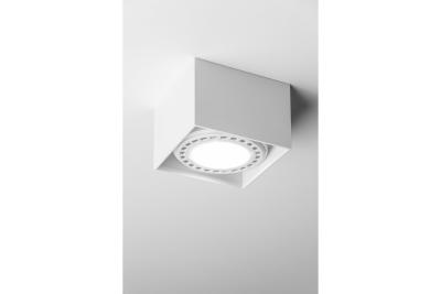Decor Lustră de tavan SAKURA aluminiu 120x120x85 IP20 ES111 GU10 pătrată albă. 1208963992