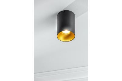 Decor Lustră de tavan TENSA alum. 96x140 IP20 GU10 rotundă neagră 1208964018