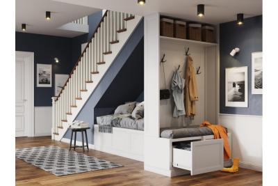 Decor Lustră de tavan TENSA alum. 96x140 IP20 GU10 rotundă neagră 1208964018