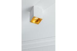 Decor Lustră de tavan TENSA alum. 90x90x140 IP20 GU10 pătrată albă 1208964021