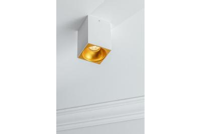 Decor Lustră de tavan TENSA alum. 90x90x140 IP20 GU10 pătrată albă 1208964021