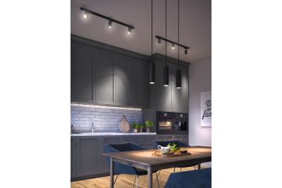 Decor Luminarul suspendat TRESOS II 3xGU10 din aluminiu IP20 max. 3x20W negru. 1208964030