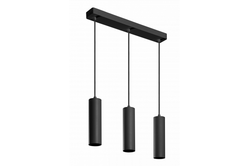 Decor Luminarul suspendat TRESOS II 3xGU10 din aluminiu IP20 max. 3x20W negru. 1208964030
