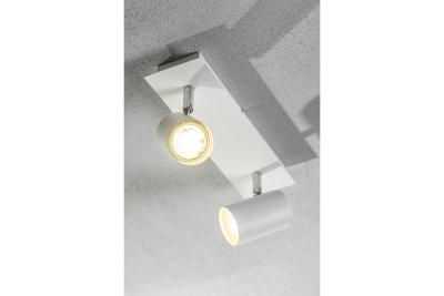 Decor Lustră de tavan VENETO IP20 max. 20W 2 x GU10 alb rotund 1208964037