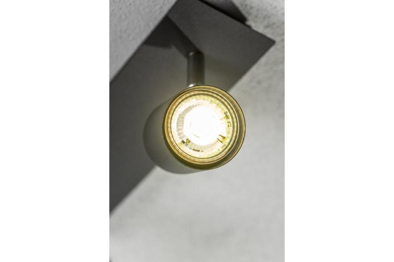 Decor Lustră de tavan VENETO IP20 max. 20W 2 x GU10 rotundă neagră 1208964038