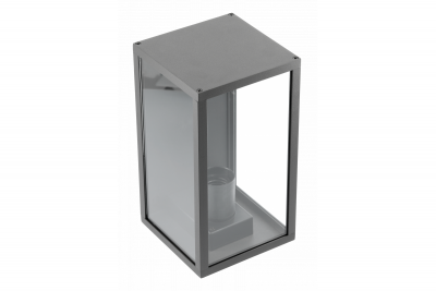 Decor Lumină de grădină VENTANA-AU E27 MAX.20W IP54 AC220-240V 50-60Hz aplique superioară dreaptă neagră. 1208964048