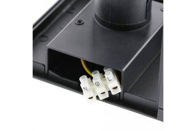 Decor Lumină de grădină VENTANA-AU E27 MAX.20W IP54 AC220-240V 50-60Hz aplique superioară dreaptă neagră. 1208964048