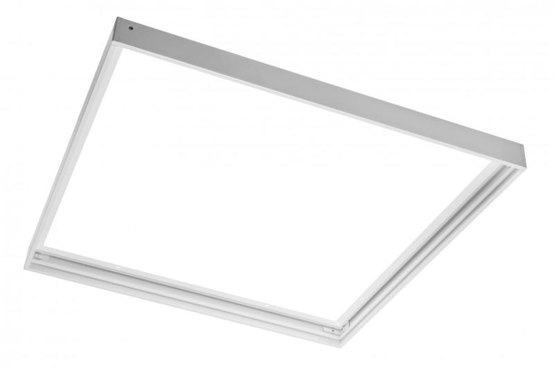 Cadru pentru montarea la suprafață a panourilor LED de 62,5x62,5cm, alb 1208965293
