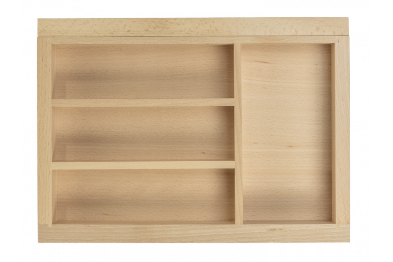 Decor Cutle Tăvi pentru tacâmuri Reglabil Inserție pentru dulapuri de 400-600mm Culoare Fag 1208966289