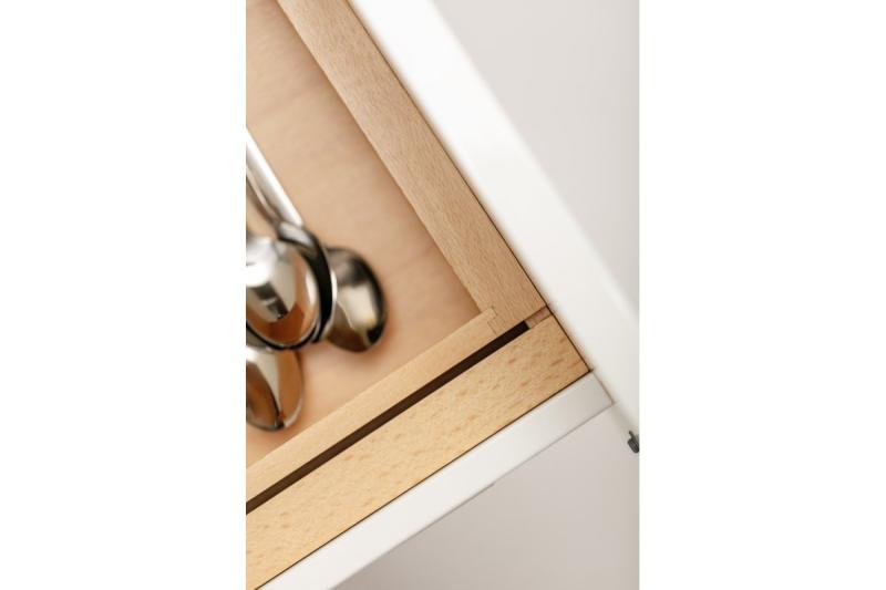 Decor Cutle Tavă pentru tacâmuri Raft pentru tacâmuri reglabil Culoare: Fag 1208966290