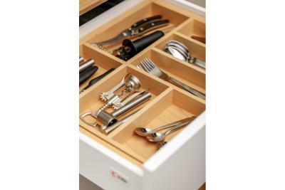 Decor Cutle Tăvițe pentru tacâmuri Bucătărie Inserție reglabilă pentru dulapuri de 600-1000mm 1208966291