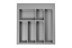 Decor Cutle Tăviță pentru tacâmuri Inserție pentru sertarul de bucătărie 500 Antracit 1208966376