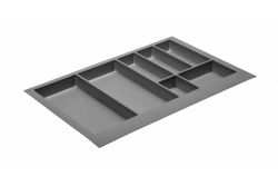 Decor Cutle Suport pentru tacâmuri Inserție pentru Sertarul de Bucătărie 800 Antracit 1208966380