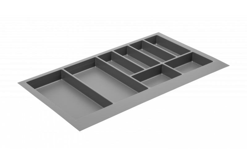 Decor Cutle Tavă pentru Tacâmuri Insert pentru Sertarul de Bucătărie 900 Antracit 1208966382