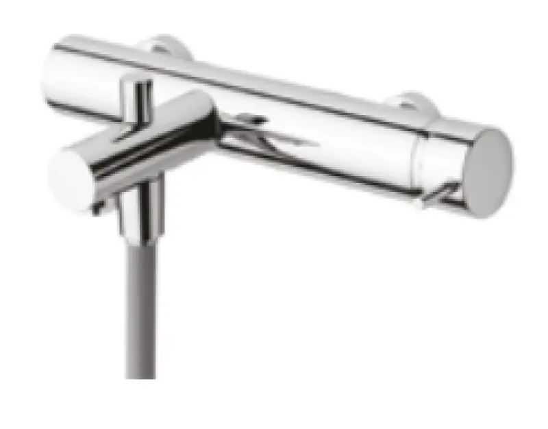 Robinetele de baie Waterevolution Flow cu set de duș manual, finisaj PVD din aur periat închis T130WGE