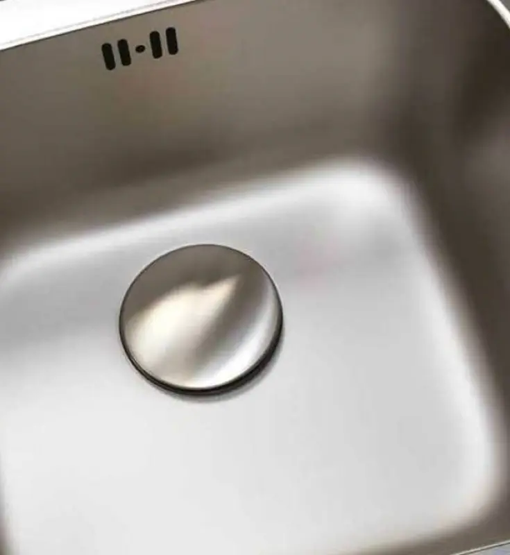 Ausmann Capac de scurgere din oțel inoxidabil, capac cu dop pentru scurgere din oțel inoxidabil CAP 90mm 1208966927