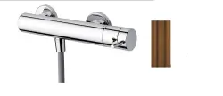 Waterevolution Flow douchethermostaat met douchegarnituur rond PVD geborsteld Koper T140TNRCPE vertaalt naar het Roemeens als:

Thermostat de duș Waterevolution Flow cu set de duș rotund PVD 