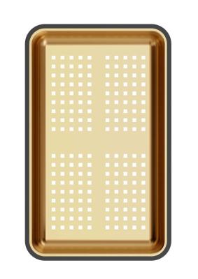 Quadri tavă de resturi din cupru 38x23 cm pentru chiuvete Newport 1208967505