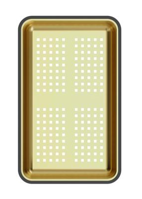 Quadri tavă pentru resturi de aur 38x23 cm pentru chiuvetele Newport 1208967506