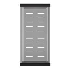 Quadri container pentru resturi din inox 425x200mm pentru chiuvetele 1208967516